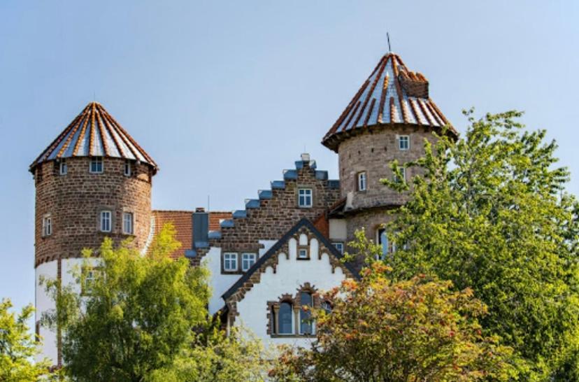 Luxus Appartement Im Schloss Fockelberg Екстериор снимка